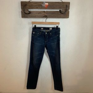 AG Adriano Goldshmeid Stilt Cigarette Leg Blue Jeans Size 27